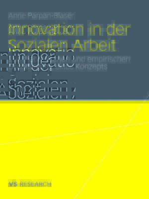 cover image of Innovation in der Sozialen Arbeit